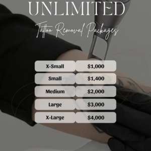 Unlimited Tattoo Removal Packages