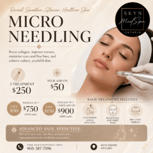 SKYN Microneedling Treatment Packages